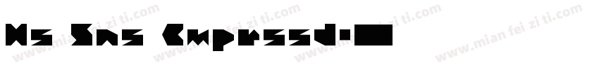 Hs Sns Cmprssd字体转换